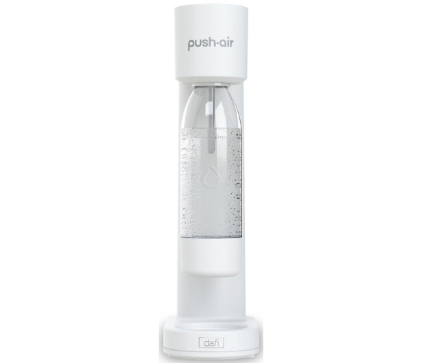 Dafi PUSHAIR SATURATOR Z NABOJEM CO2 + BUTELKA 0,7  - BIAŁE SREBR - 1484383 - zdjęcie 3